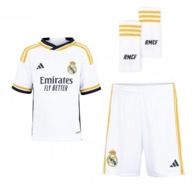 Real Madrid Vinicius Junior #7 Domaci Dres za djecu 2023-24 Kratak Rukav (+ Kratke hlače)